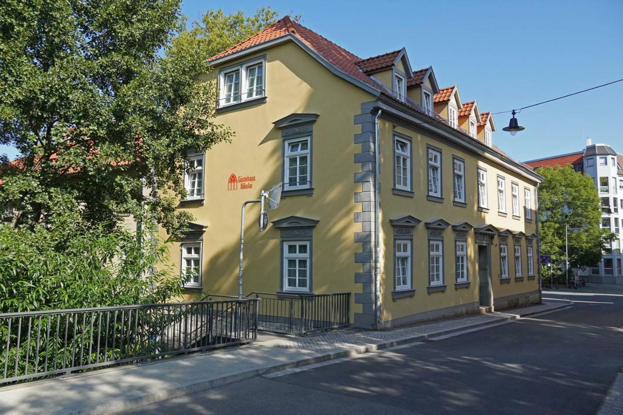 Gaestehaus Nikolai Erfurt Buitenkant foto
